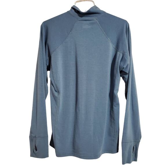 Patagonia Capilene Mens Midweight Layer 1/2 Zip Pullover Size S Long Sleeve Blue - Picture 2 of 9
